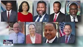 Results in the Chicago mayoral election trickling in as polls close