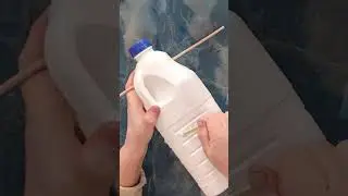 Plastic Bottle &rarr; Bird House 🐦♻️