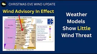 Valley Wind Advisory Update, South Winds