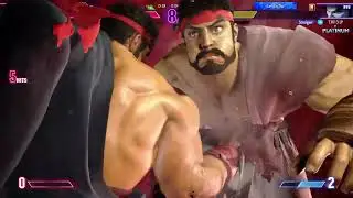 Street Fighter 6 Ryu Mirror Match Platinum