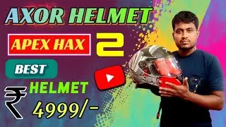 Axor Apex Hax | Best Helmet Under 5000 | Best Budget Helmet | Unbox & Quality Check | Top Helmet.