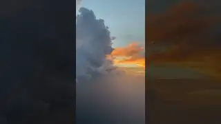 #sunrise #sun #cloud #cloudy #sunset #views #flight
