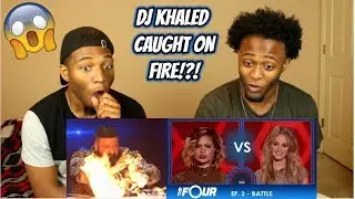 Dj Khaled Caught On Fire!?! Уитни против Стефани | Сезон 2, Эпизод 2 | The Four (РЕАКЦИЯ)