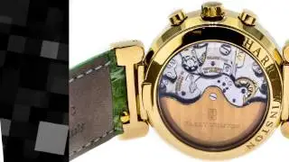 Harry Winston Premier 18k Yellow Gold Chronograph Watch