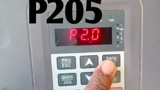 vfd ki setting P205 ki ful setting video movie YouTube par solar pb4 channel