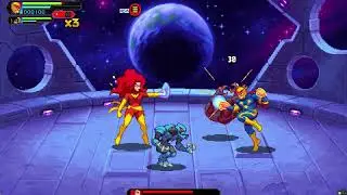 Marvel Cosmic Invasion Dark Phoenix Boss Fight 4K