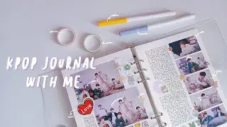 [asmr] kpop journal with me // life goes on by bts