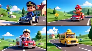 The Finger Family (Jobs Edition) | Police Officer, Firefighter, Doctor Song for Kids