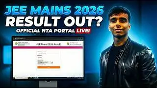 JEE Mains Result 2026 🤔🔥 JEE Mains Result Date 2026 (NOT OUT YET) 🤔 JEE Mains 2026 Result Tonight 😱🔥