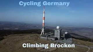 Cycling in Germany: The Harz climbing Brocken