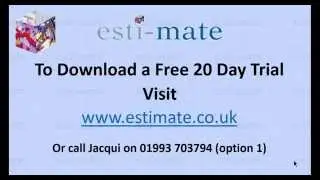 Construction Estimating Software by Esti-mate