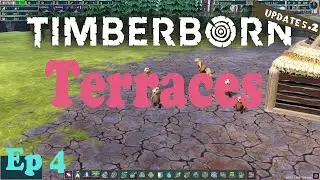 Large Water Pumps - Timberborn - Terraces - Update 5.2 - EP 4 Let's Play