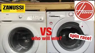 Zanussi Vs. Hoover || Spin race! Who will win?