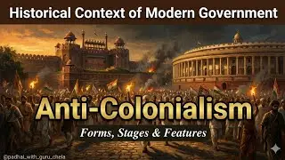 ANTI-COLONIAL STRUGGLE : FORMS, STAGES & FEATURES