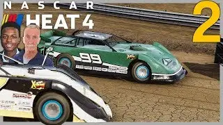 СОБИРАЕМ ГРУППУ ВМЕСТЕ! | Режим карьеры NASCAR Heat 4 | Вступительный сезон Dirt Tour