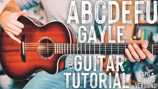 abcdefu GAYLE Guitar Tutorial // abcdefu Guitar // Guitar Lesson #914