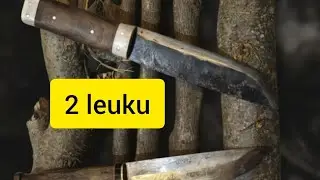 Ma&ntilde;ana prueba de macheteo CON 2 LEUKU 