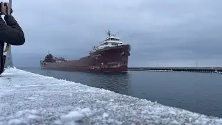 Last arrival of the 2025/26 Duluth Shipping Season! Lee A. Tregurtha arrives for winter layup 