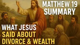 What Jesus Teaches About Marriage, Wealth, and the Kingdom / Matthew 19 Explained 