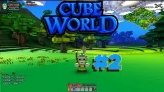 Cube World - Part 2 - Reunited !! W/DatMan Leeroy