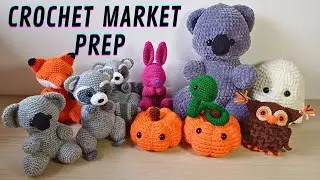 chaotic crochet market prep | ambroscrochet