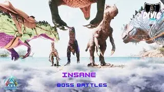 Facing Three Modded Bosses! | Ark: Ragnarok Ascended