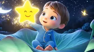 ☁️ Twinkle Twinkle Little Star Lullaby | Sleep Music for a Quiet Baby Night