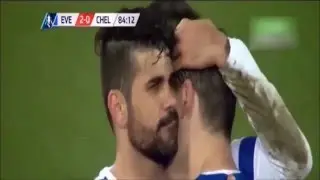 Diego Costa Fight Bites Gareth Barry Диего Коста Укусил Гарета Барри 12.03.2016