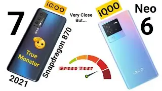iQOO Neo 6 vs iQOO 7 Speedtest Shocking Results OMG 😱🔥🔥🔥