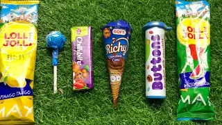 ASMR Most Popular Candys | some lots of colorful lollipop candy unpacking