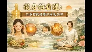 從身體看命運：三個信號提醒你福氣在哪#佛陀 #佛法 #佛教 #修行#福報人生