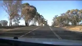 Geegalong Fire NSW as seen from Lachlan Valley Way 20 12 2012
