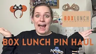 Box Lunch Pin Haul!