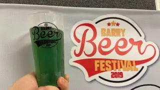Bang On Brewery Tidy Green Lager At The Barry Beer Festival