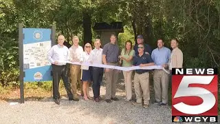 Carter County celebrates the Hampton Watershed Trails official opening