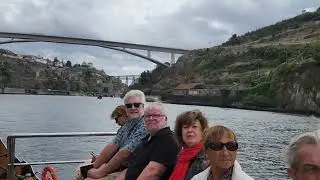 Douro River Boat Cruise under the beautiful six bridges in Porto Portugal