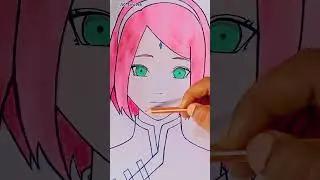 sakura art sketch ||#art #viral #shorts #trending @JK-Artwork
