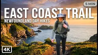 East Coast Trail, Newfoundland: Cape Spear, The Spout & La Manche (4K)