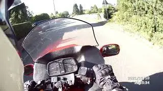 Glorious derbyshire countyside on the BMW k75  #ukriders
