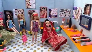 Riya kiya ki kahani part 110/ barbie mini byutipalar/ the task barbie/ barbie cartoon gude gudiya 