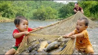 Big Catch, Warm Hearts: Harvesting Giant Fish and Caring for My Children