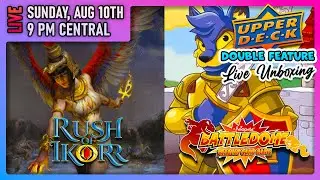 DOUBLE FEATURE! Upper Deck's Rush of Ikorr and Neopets Box Opening Livestream