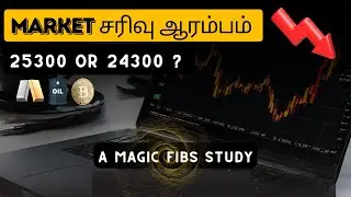 Market சரிவு ஆரம்பமா? Nifty prediction in Tamil | Crude, Gold & Silver, Bitcoin