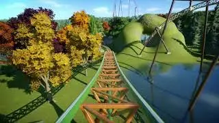 Intamin multi pass launch coaster POV - Planet Coaster