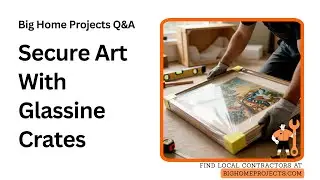 Glassine Corner-Crate Method For Safe Art Moves