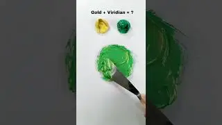 Surprising color recipes #tappingsounds #trending #paintmixing #colormixing #shorts #guessthecolor