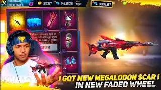 New megalodon scar royal new megalodon alpha scar skin s megalodon emote garena free fIRE new event।