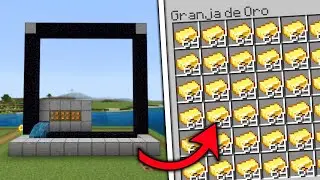 💰 La GRANJA de ORO &iexcl;M&Aacute;S F&Aacute;CIL! para Minecraft Bedrock 1.21