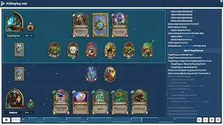 ProGaming - Hearthstone, Murloc Shaman(7) vs Mech Hunter(7) by ЛордПерсик and Gabros, Ranked - St...