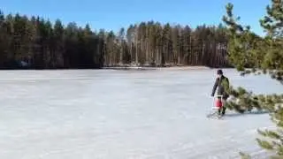 Ernst Lipotin's kick-sled